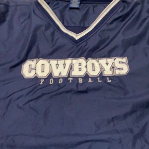 Cowboys Pull over wind breaker